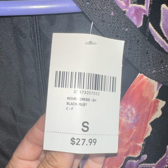 Forever21 Woven Multi Color Long Sleeve Dress Size S - Picture 7 of 7